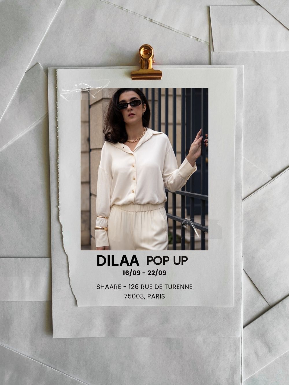 DILAA REVIENT EN POP UP À PARIS