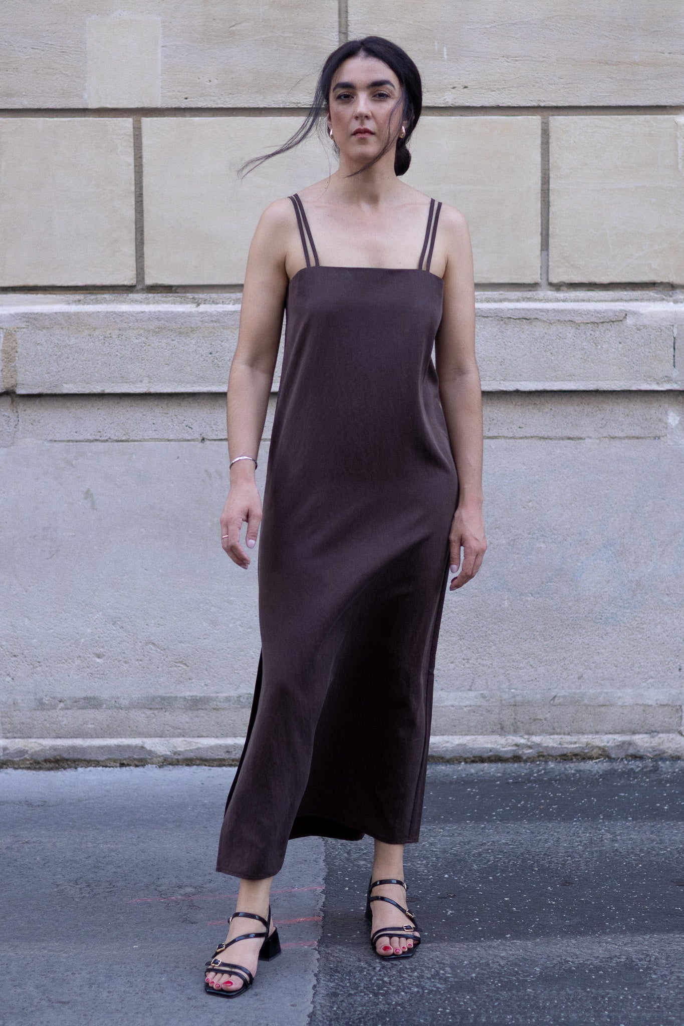 robe longue fluide dakota