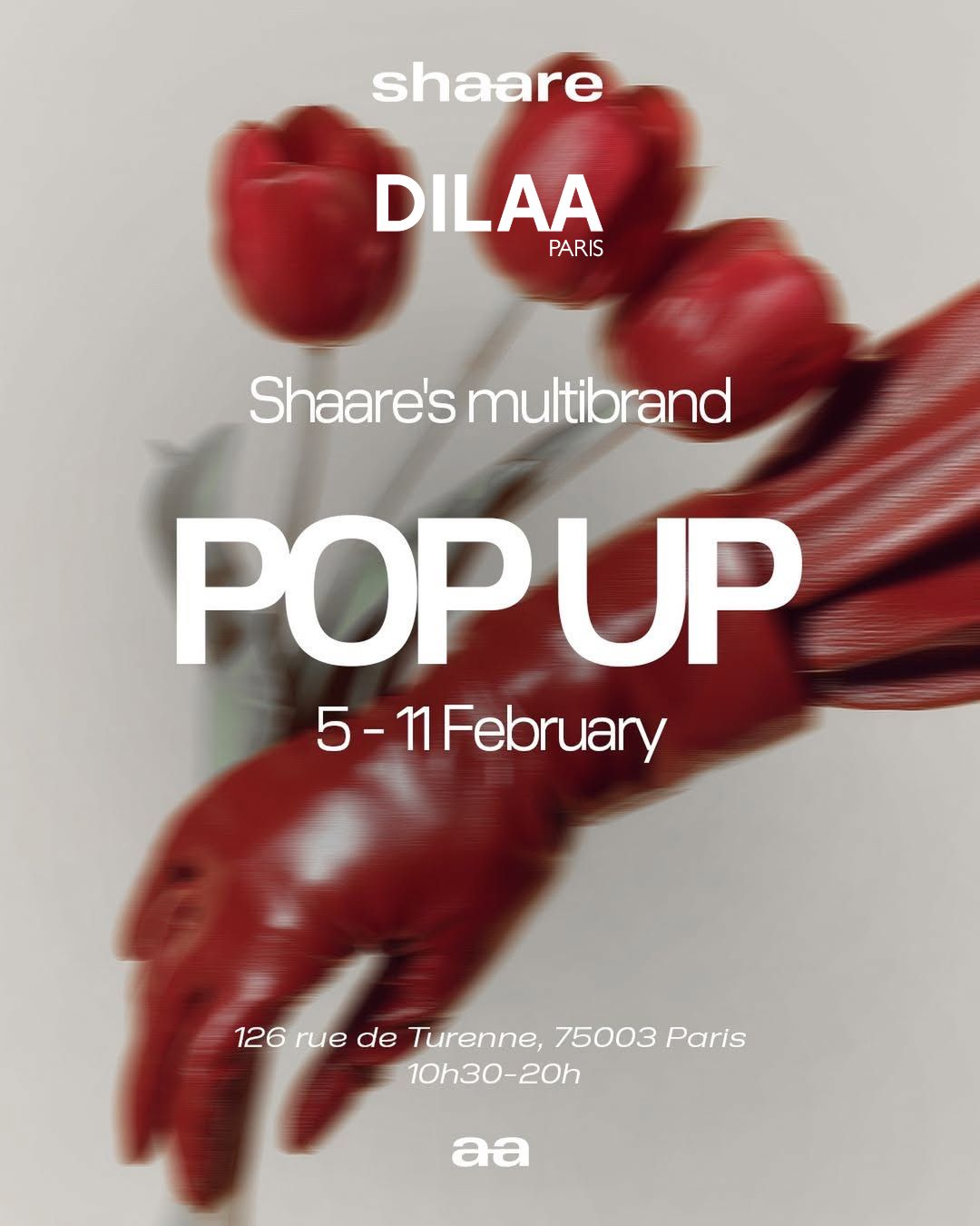 Affiche pop up shaare x dilaa 5 au 11 février 2026