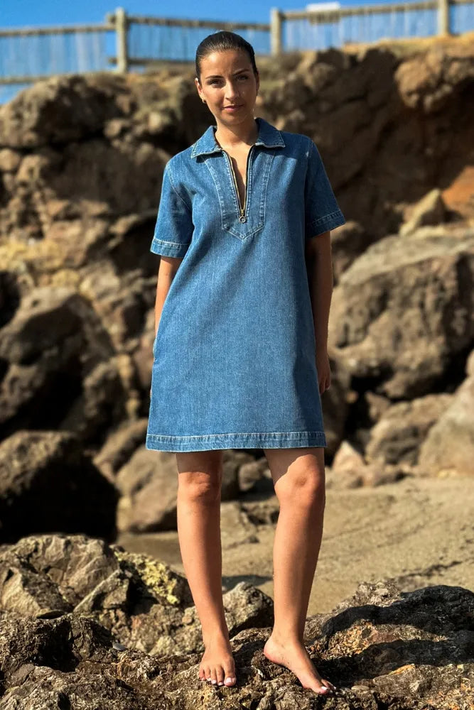 Robe en denim Beka - Marque DILAA